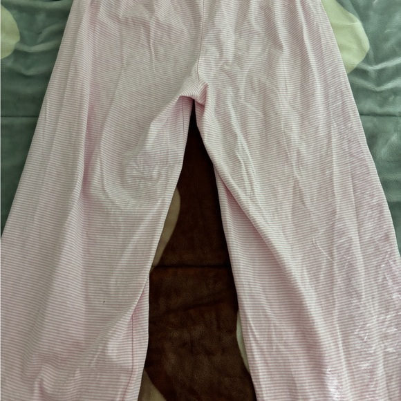 Edikted Pink Striped Straight Leg Pants - Picture 3 of 4